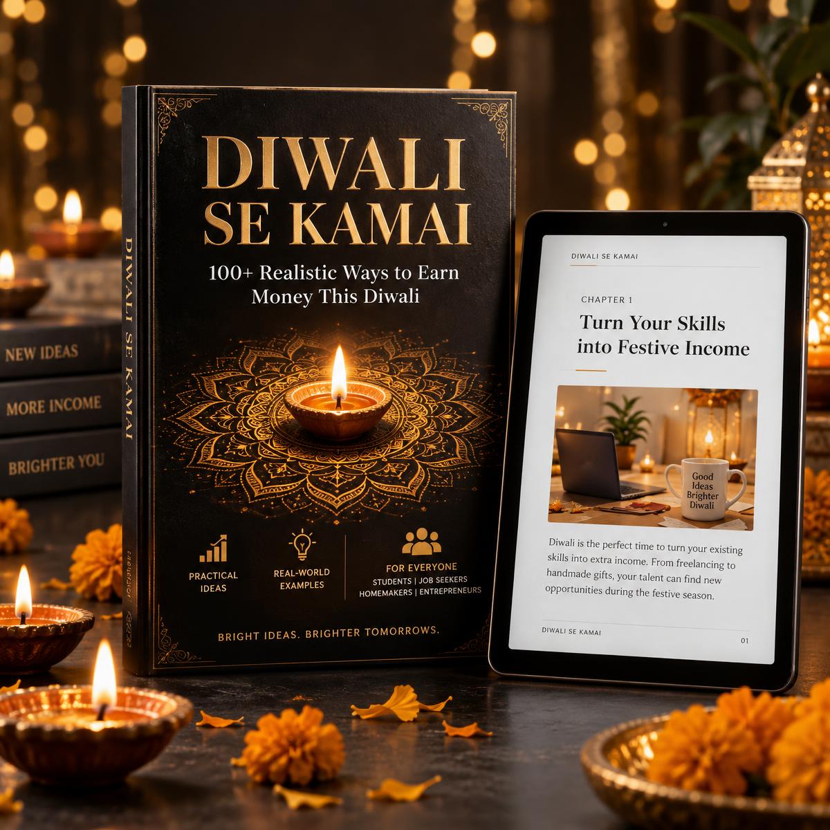 Diwali Se Kamai ebook mockup